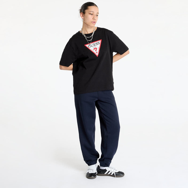 Guess JEANS Ss Cn Os Iconic Tee Jet Black A996