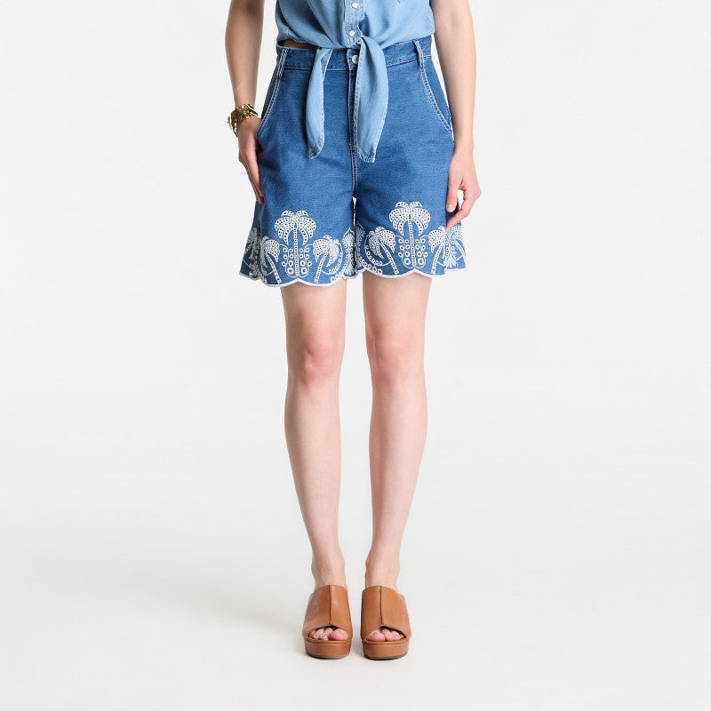 GUESS Pilar Short Coco Palm