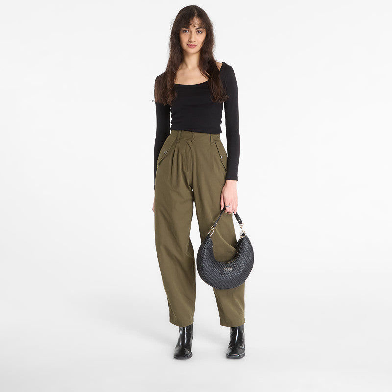 Guess Jeans Denise Carrot Leg Pant Olive Morning
