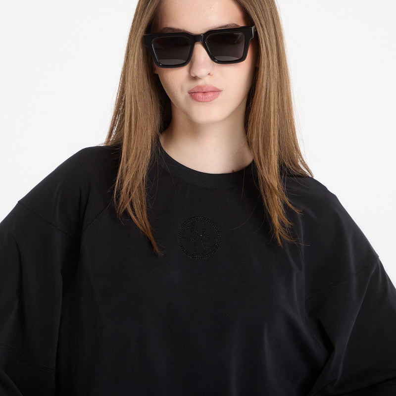 Guess Jeans Cn Mini 4G Logo Sweatshirt Jet Black
