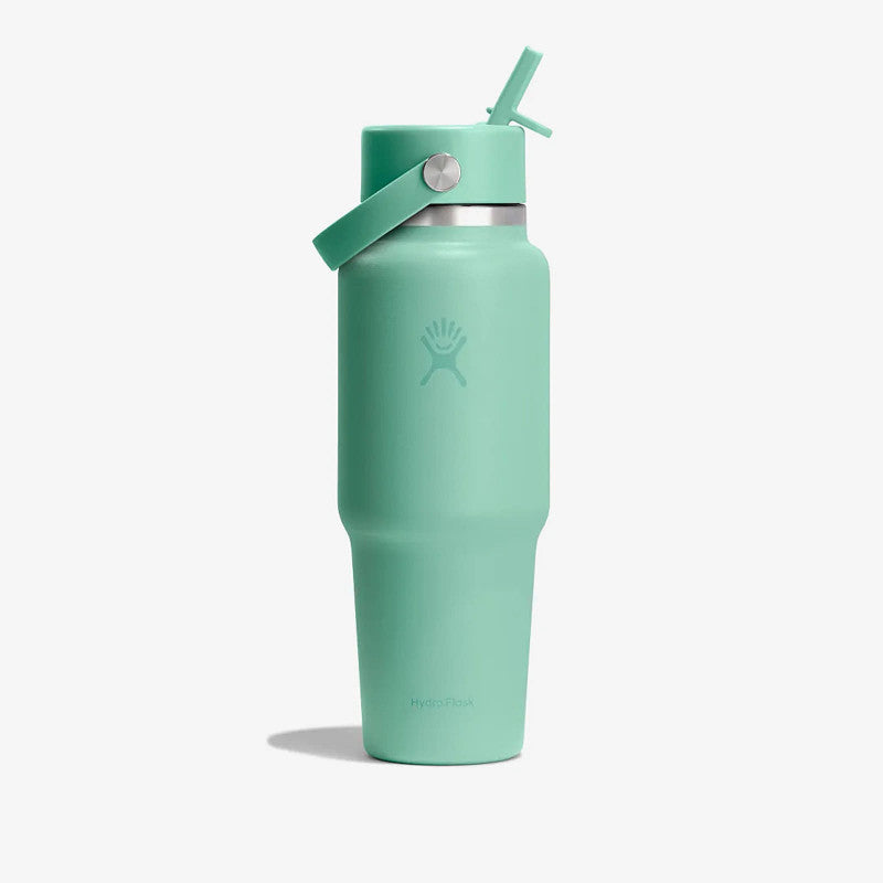 Hydro Flask 946ml Wide Flex Straw Travel Bottle Mermaid Green