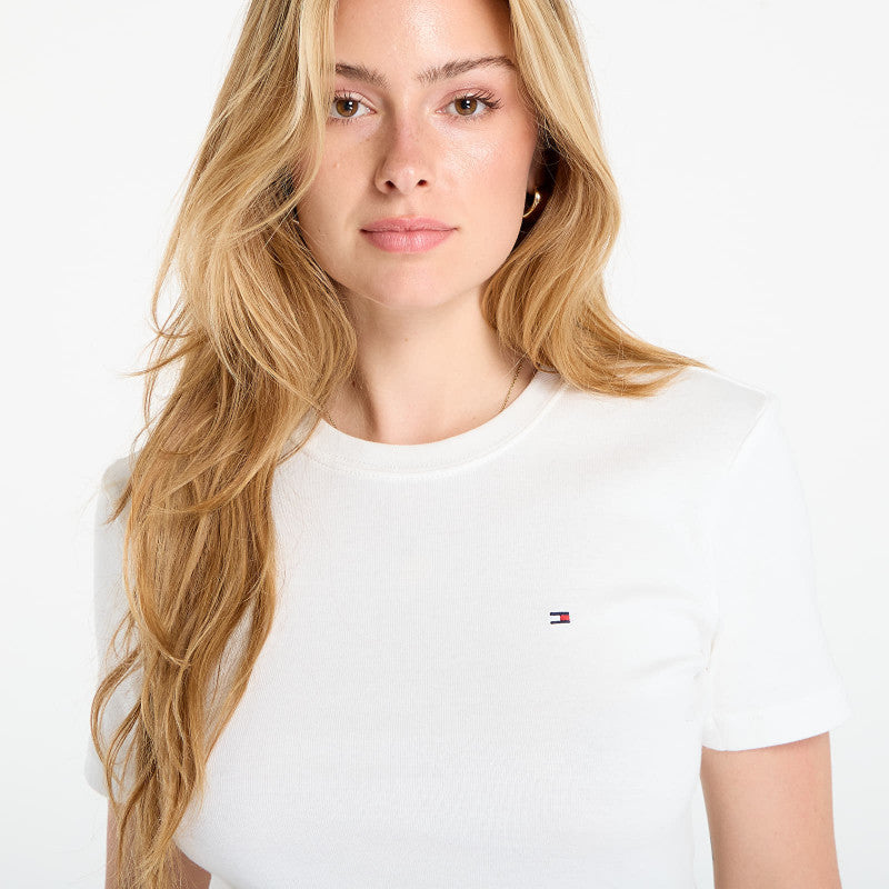 Tommy Hilfiger Slim Cody C-Nk Ss White