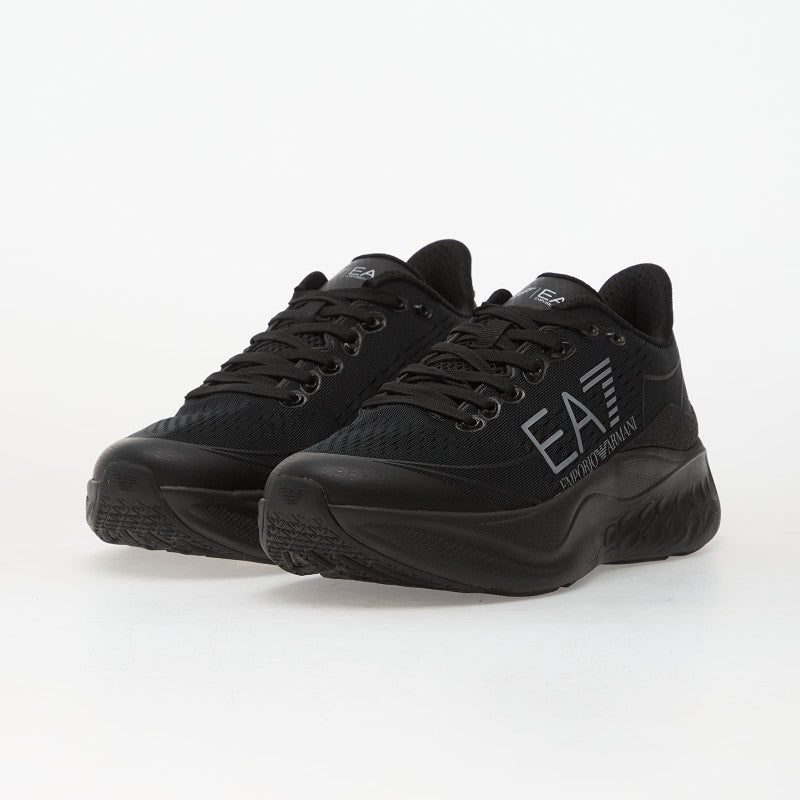 EA7 Emporio Armani Sneaker Wave Cr Full Black/ Silver